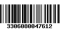 Código de Barras 3306080047612