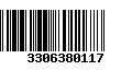 Código de Barras 3306380117