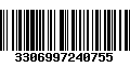 Código de Barras 3306997240755