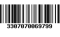 Código de Barras 3307070069799