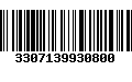 Código de Barras 3307139930800