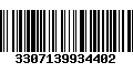 Código de Barras 3307139934402