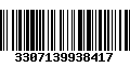 Código de Barras 3307139938417