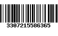 Código de Barras 3307215586365