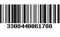 Código de Barras 3308440061788