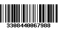 Código de Barras 3308440067988