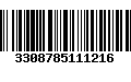 Código de Barras 3308785111216