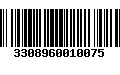 Código de Barras 3308960010075