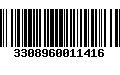 Código de Barras 3308960011416