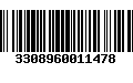 Código de Barras 3308960011478