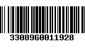 Código de Barras 3308960011928