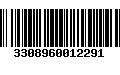 Código de Barras 3308960012291