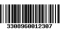 Código de Barras 3308960012307