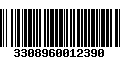 Código de Barras 3308960012390