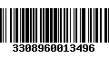 Código de Barras 3308960013496