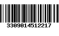 Código de Barras 3309014512217