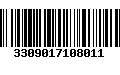 Código de Barras 3309017108011