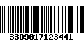 Código de Barras 3309017123441