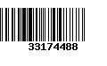 Código de Barras 33174488