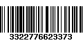 Código de Barras 3322776623373