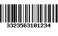 Código de Barras 3323563101234