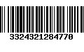 Código de Barras 3324321284770