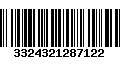 Código de Barras 3324321287122