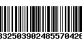 Código de Barras 332503902485570426