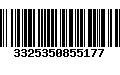 Código de Barras 3325350855177