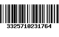 Código de Barras 3325710231764