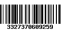 Código de Barras 3327370609259