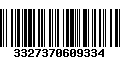 Código de Barras 3327370609334