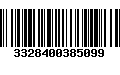 Código de Barras 3328400385099