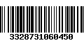 Código de Barras 3328731060450