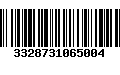 Código de Barras 3328731065004