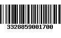 Código de Barras 3328859001700