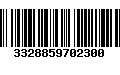 Código de Barras 3328859702300