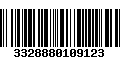 Código de Barras 3328880109123