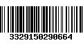 Código de Barras 3329150290664