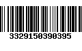 Código de Barras 3329150390395