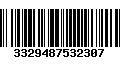 Código de Barras 3329487532307
