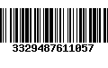 Código de Barras 3329487611057