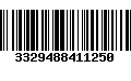 Código de Barras 3329488411250