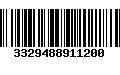 Código de Barras 3329488911200