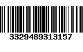 Código de Barras 3329489313157