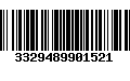 Código de Barras 3329489901521