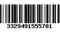 Código de Barras 3329491555781