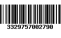 Código de Barras 3329757002790