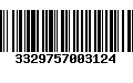 Código de Barras 3329757003124