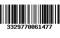 Código de Barras 3329770061477